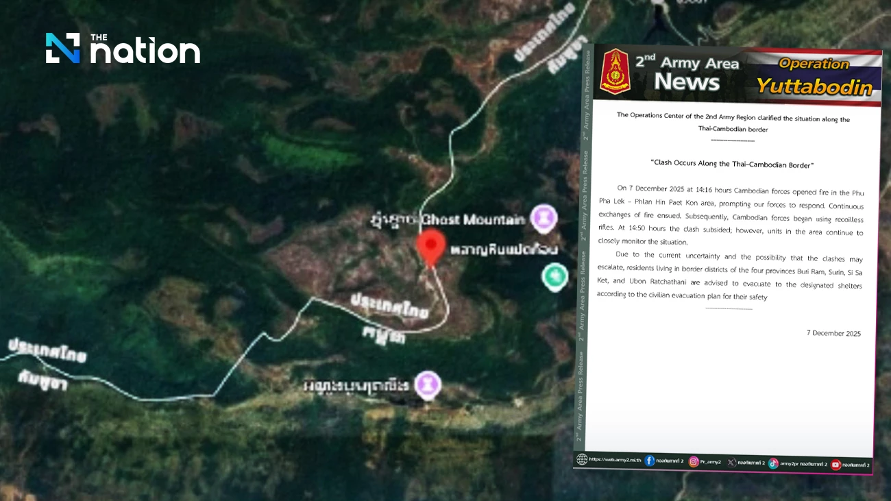 Bentrok Terbaru Pecah di Perbatasan, Thailand Perintahkan Evakuasi Warga di 4 Provinsi